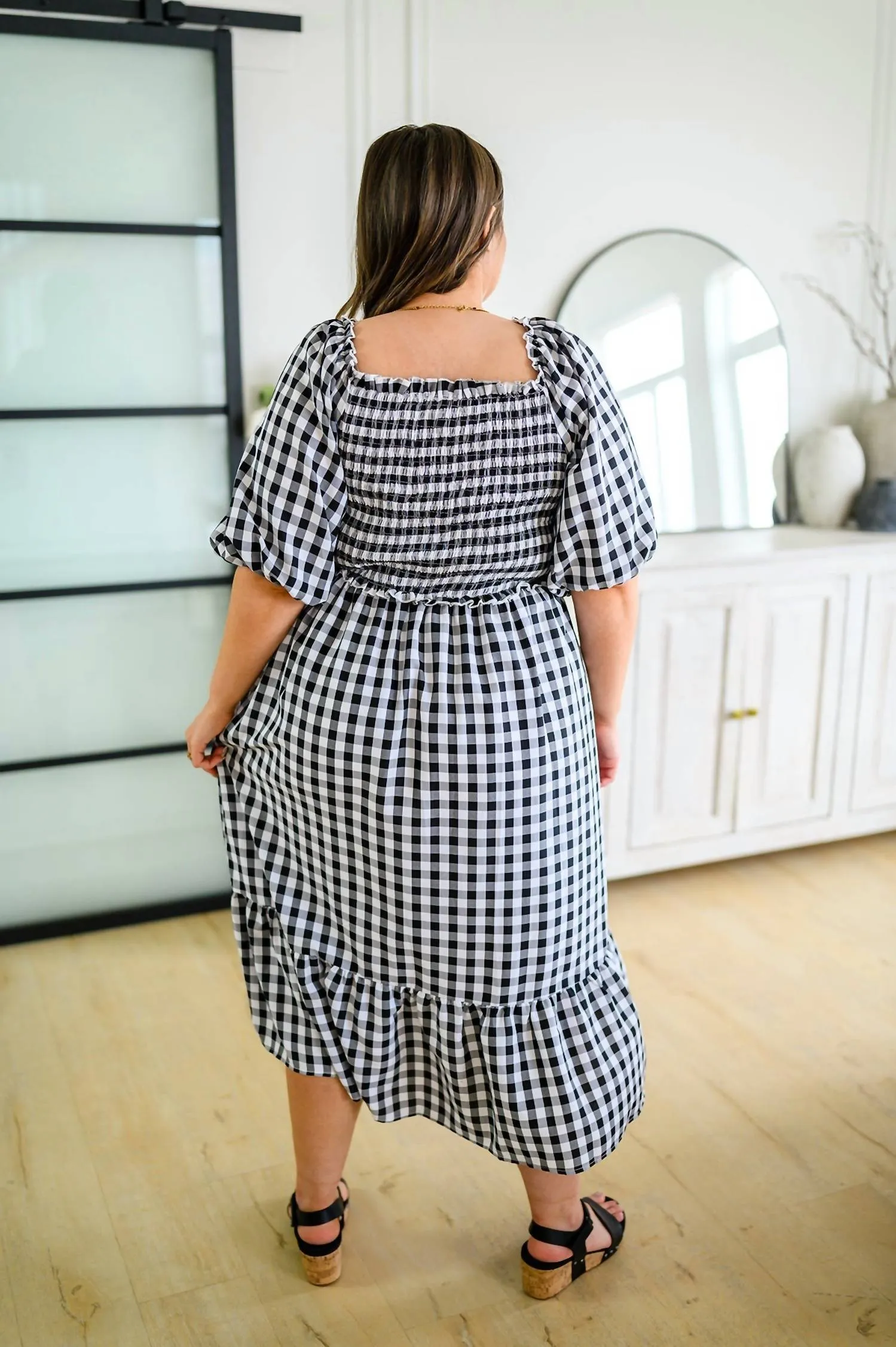 Andree By Unit - Greenville Gingham Midi Dress