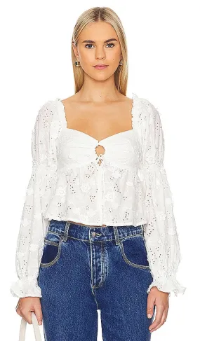 ASTR the Label Barstow Top in White