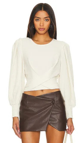 ASTR the Label Wrenley Top in Cream