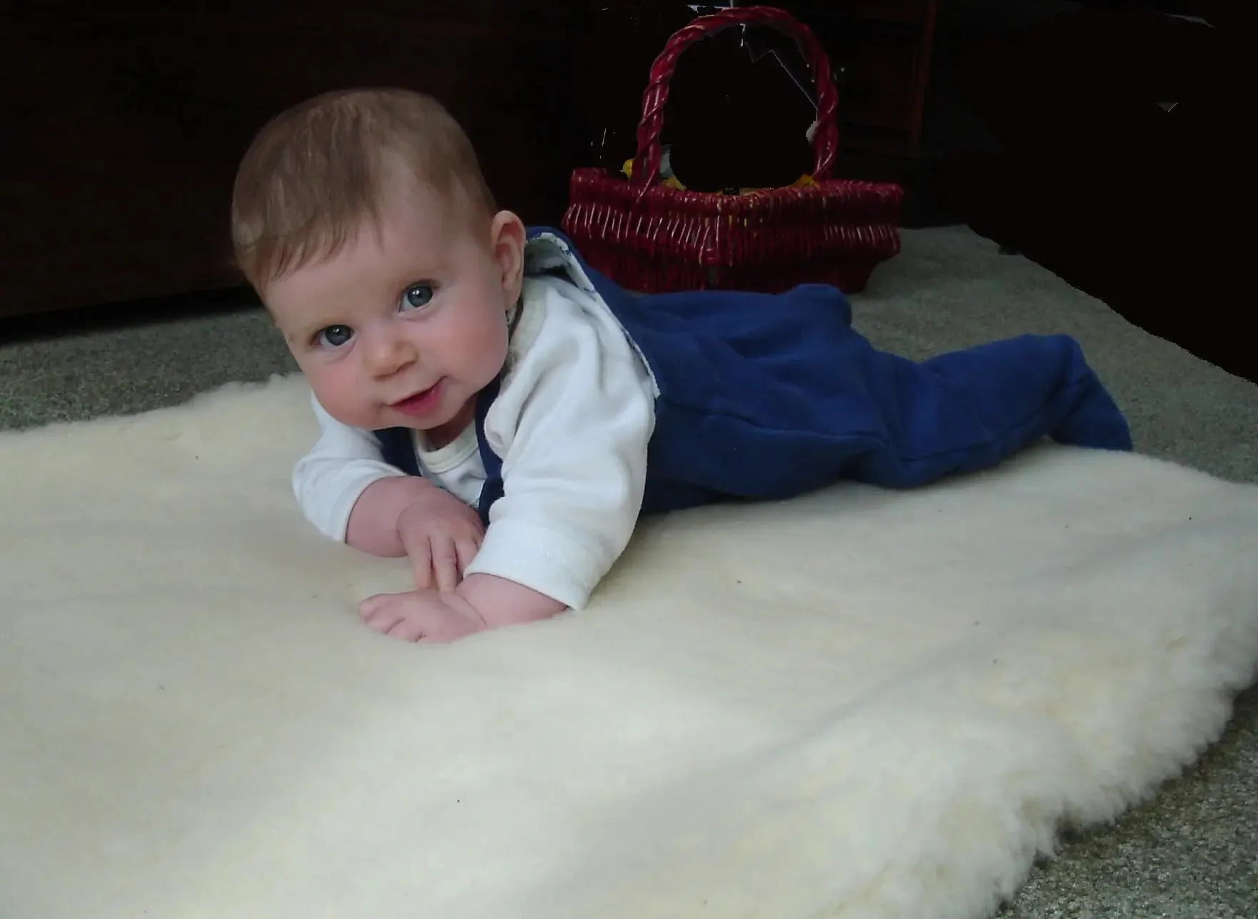 Baby Lambswool Fleece Topper