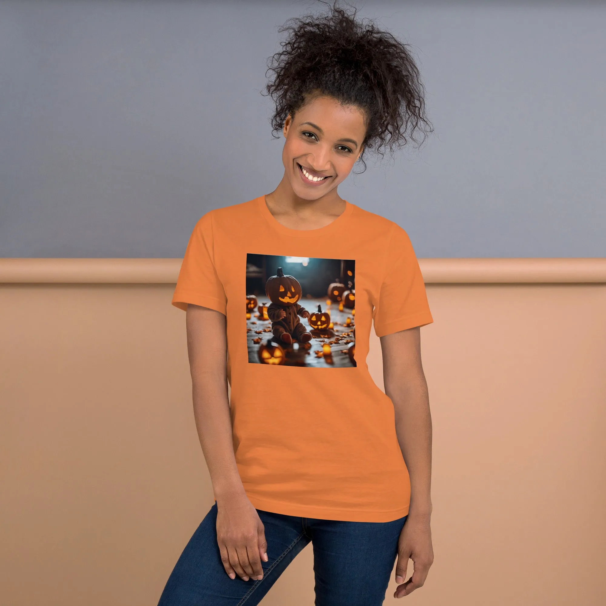Baby Pumpkin Head Unisex T-shirt