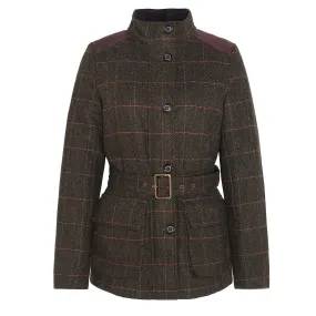 Barbour Womens Hollie Wool Jacket Spiced Pumpkin