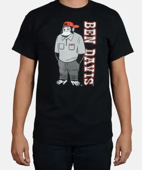 Ben Davis Funky Monkey Logo T-shirt - Black