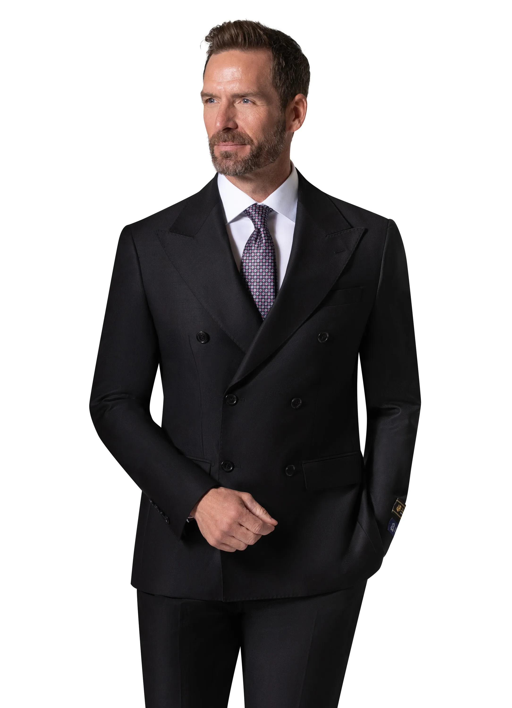 Berragamo Elegant - Faille Wool 10153.004 D/B Tuxedo Big & Tall