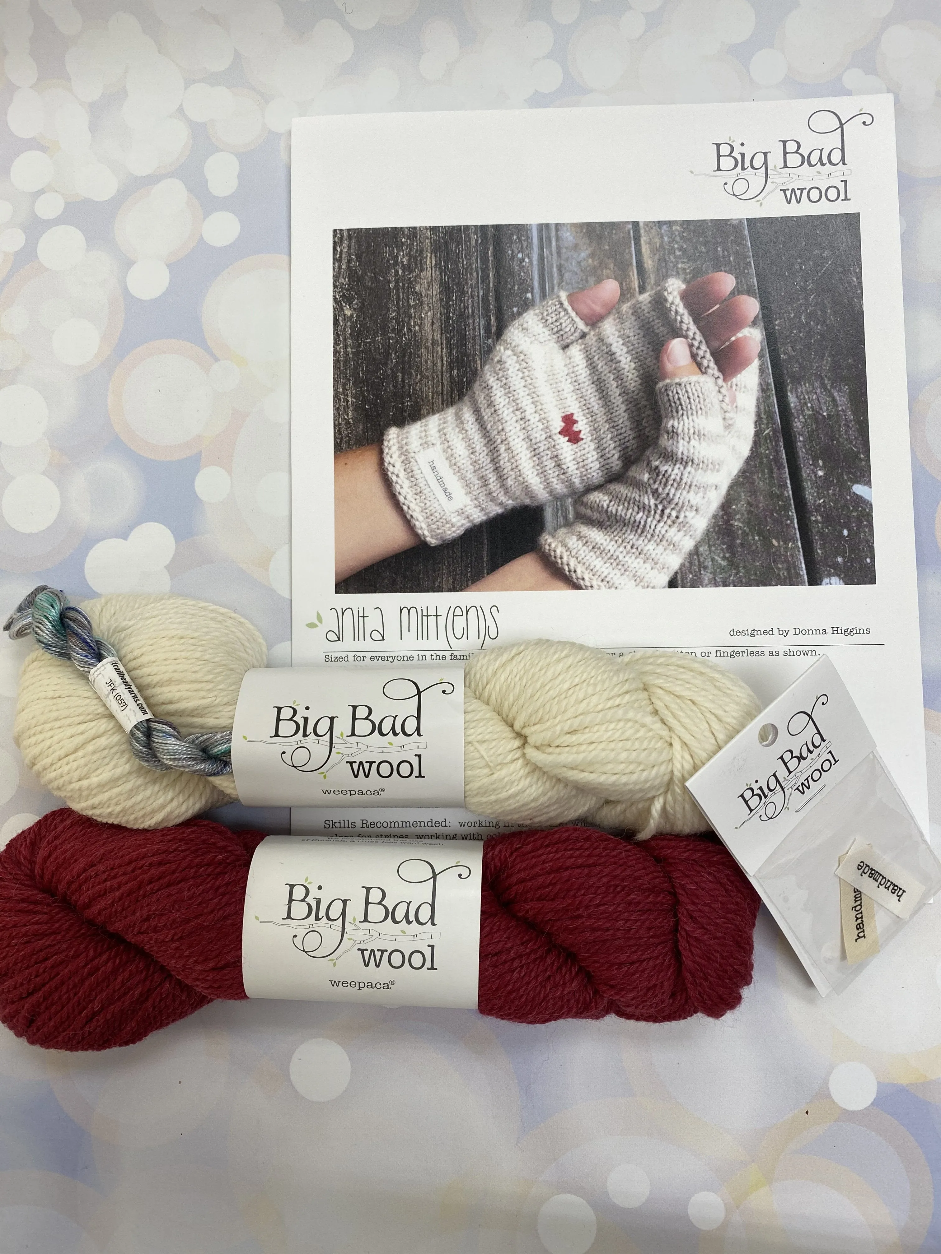 Big Bad Wool Anita Mittens Kit