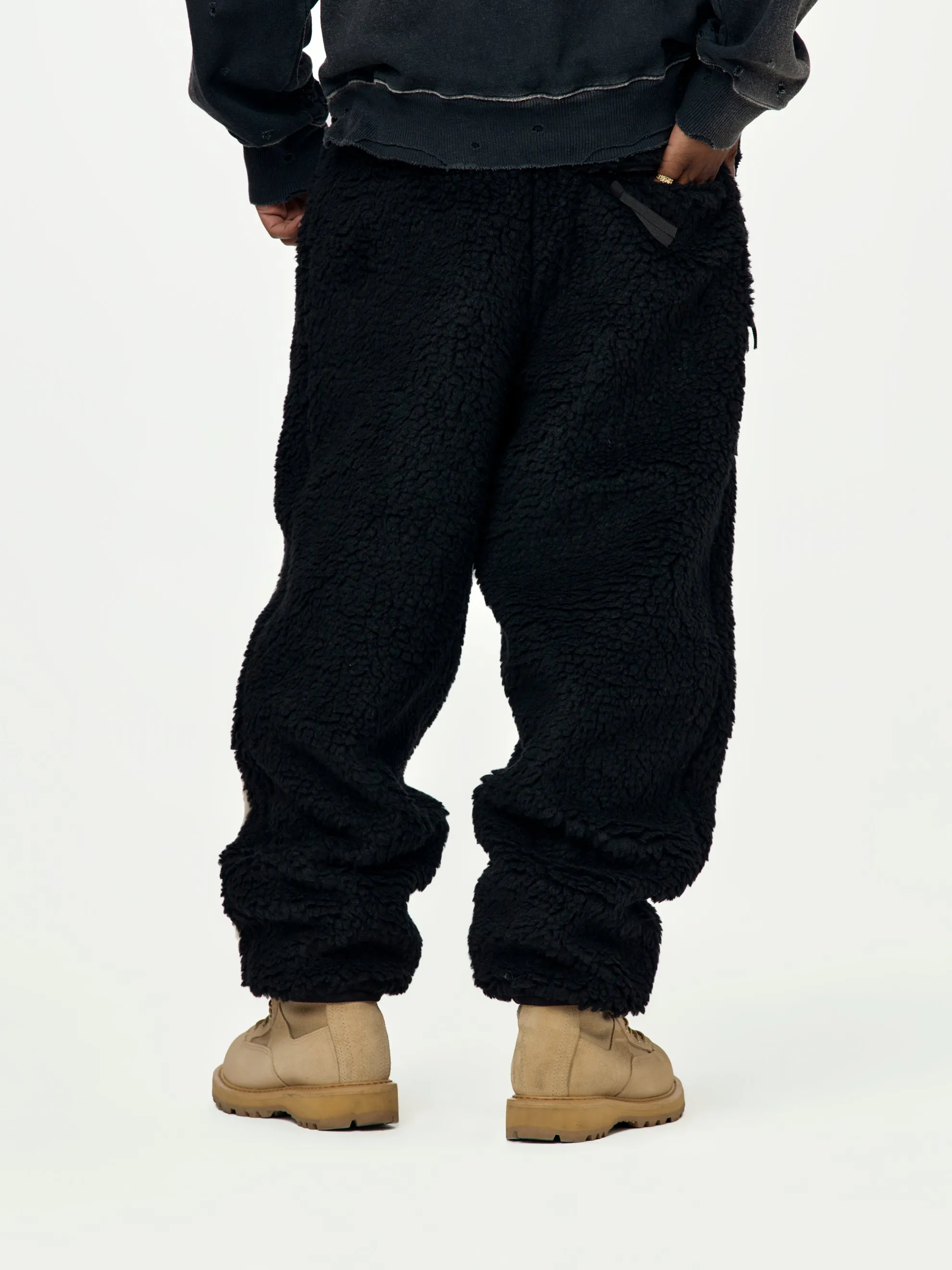 BONE Boa Fleece Fleece Easy Pants (Black)