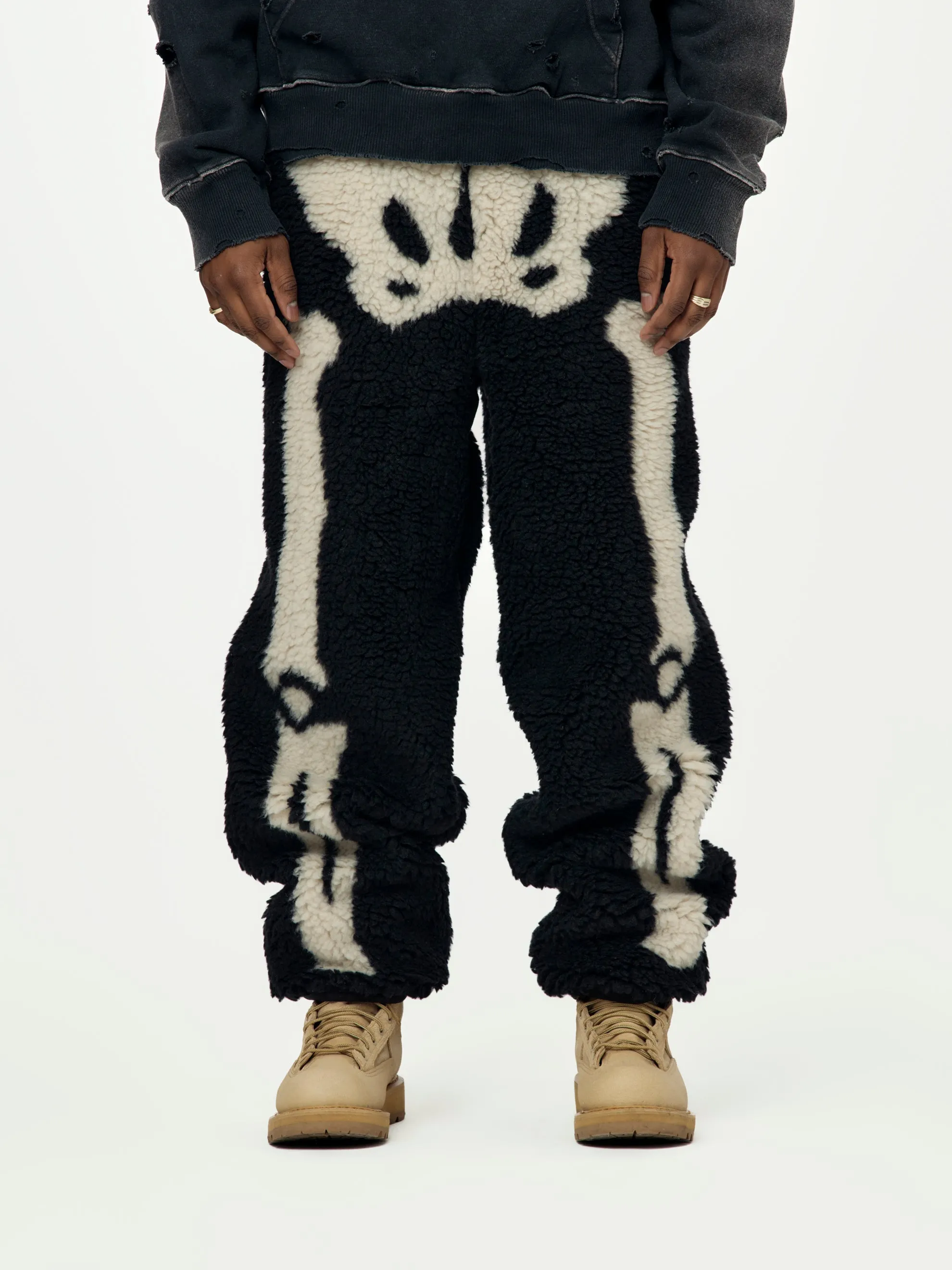 BONE Boa Fleece Fleece Easy Pants (Black)