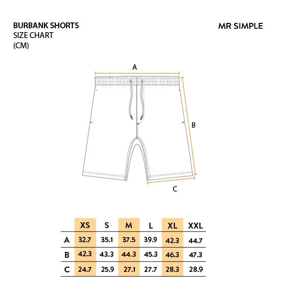 Burbank Short - Easy Yellow