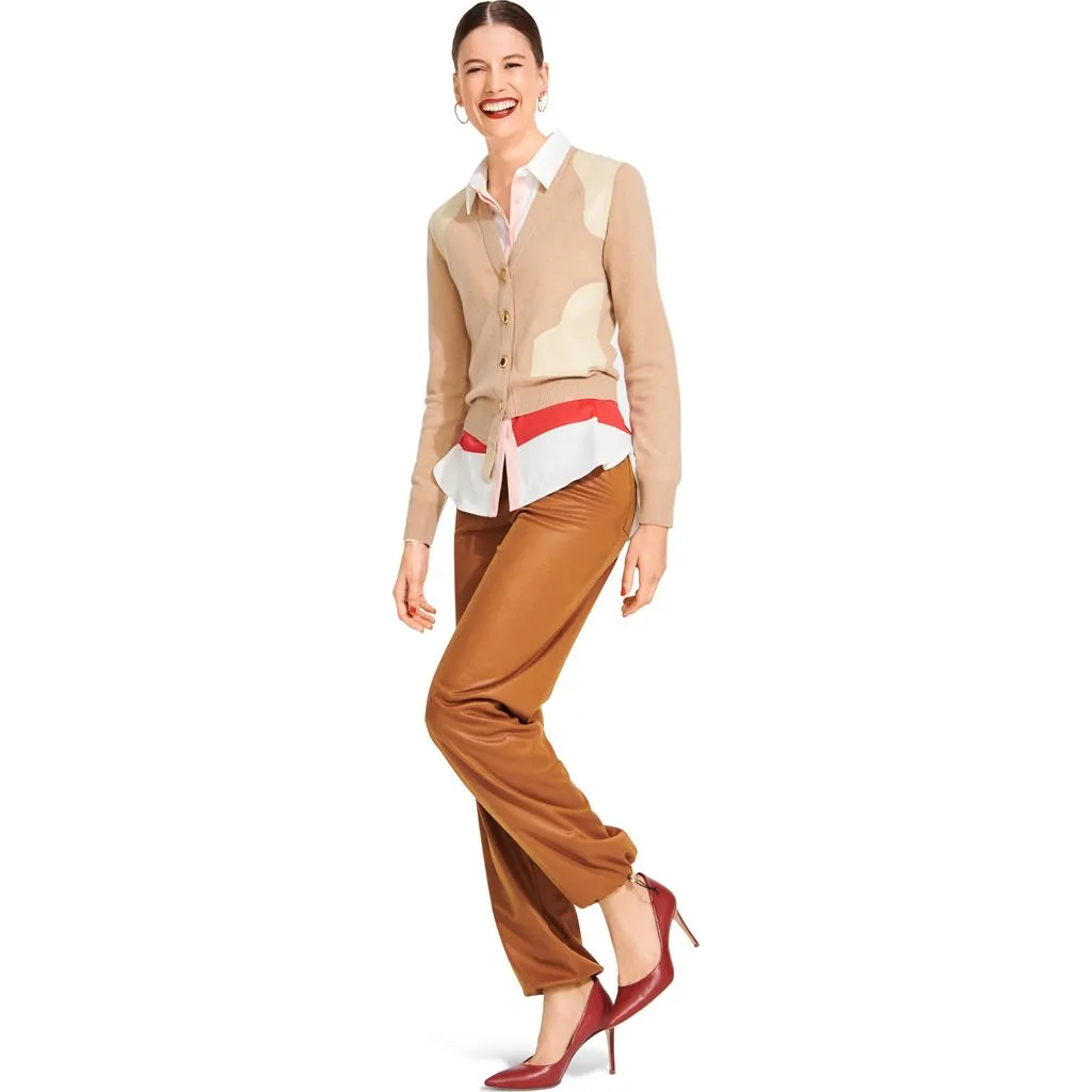 Burda Style Pattern 6085 Misses' Straight Leg Pants and Trousers with Stretch Waistband B6085