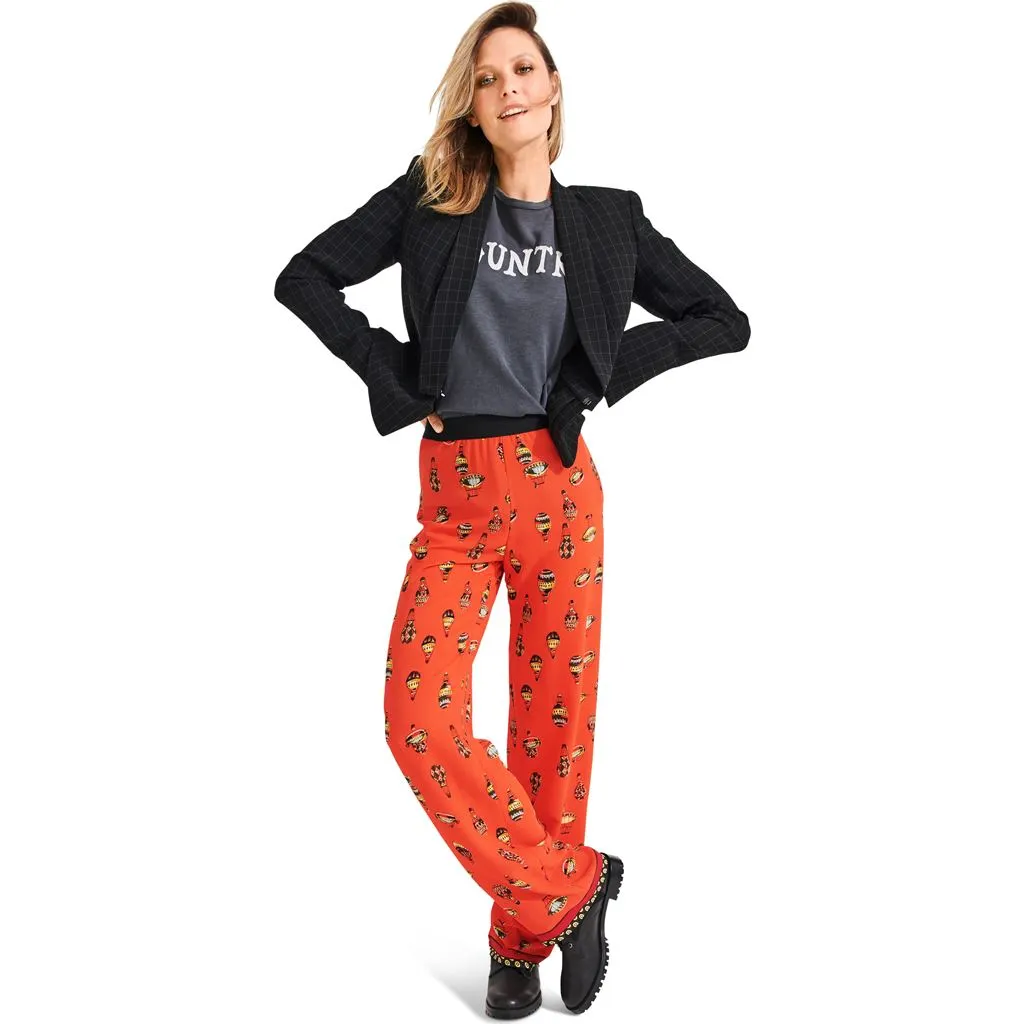 Burda Style Pattern 6085 Misses' Straight Leg Pants and Trousers with Stretch Waistband B6085