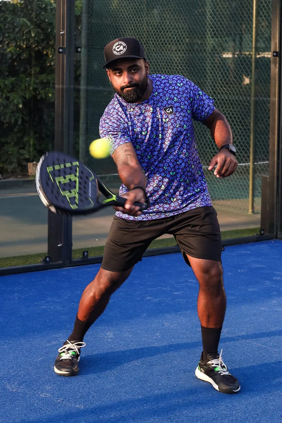 CA Padel Shirt | Blue Berries