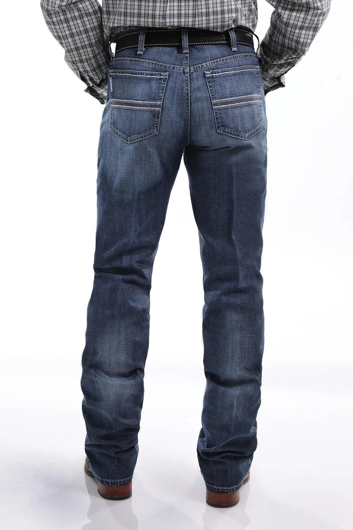 CINCH SILVER LABEL MEDIUM STONEWASH JEANS