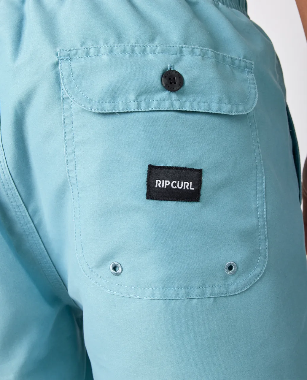 Easy Living Volley Shorts in Dusty Blue