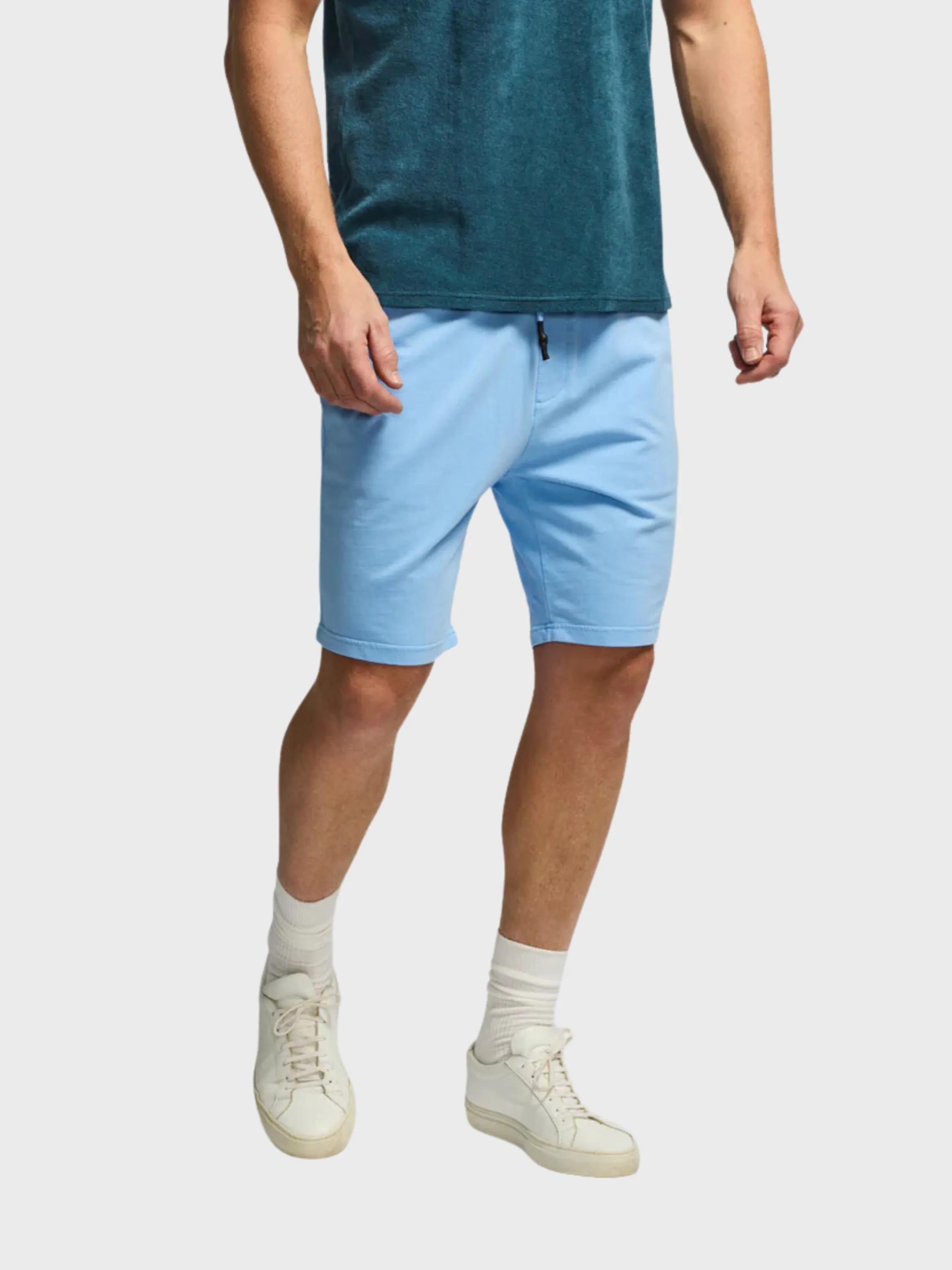 Easy Mondays Drawstring Short Washed Blue SS24
