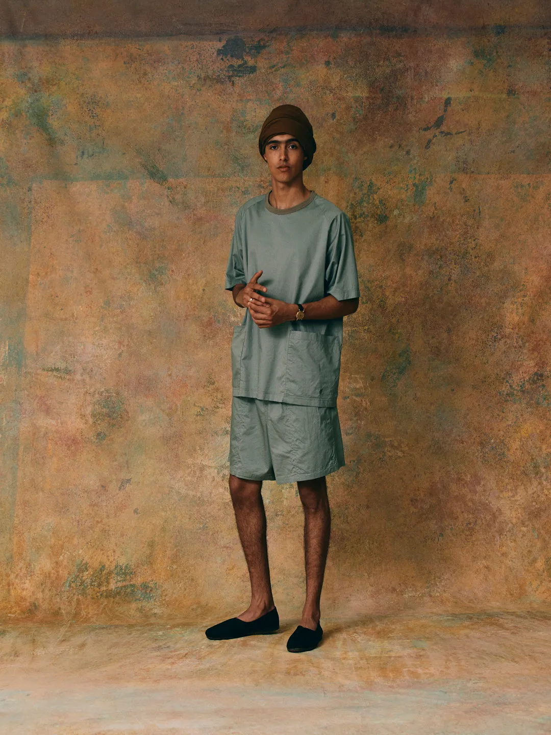 EASY SHIRT SHORTS "LIGHT KHAKI"
