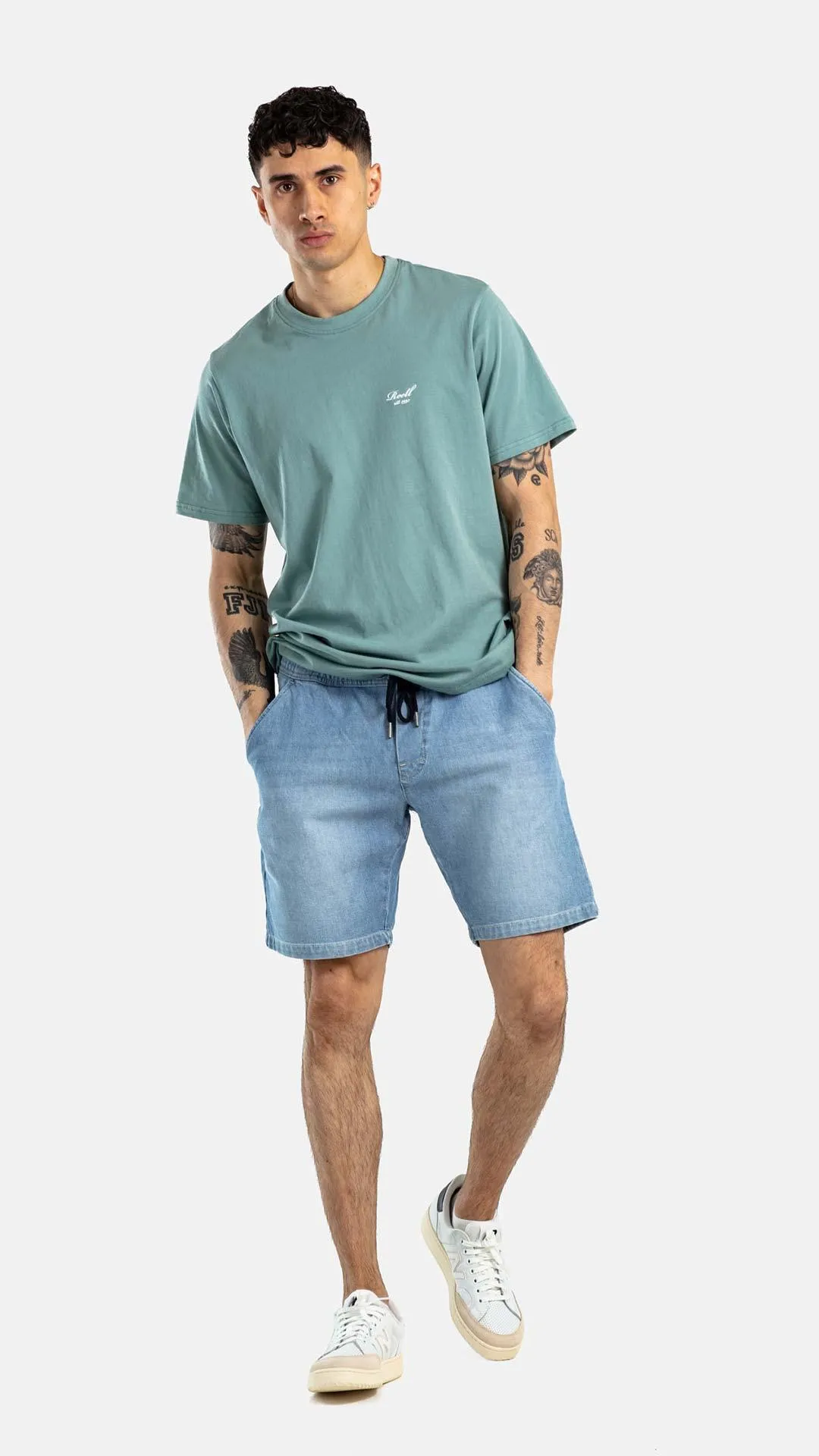 Easy Short - Light Blue Denim