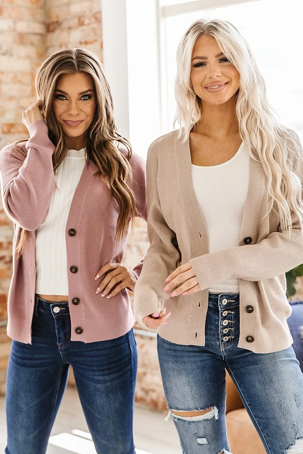 Emma Button Up Sweater Cardigan