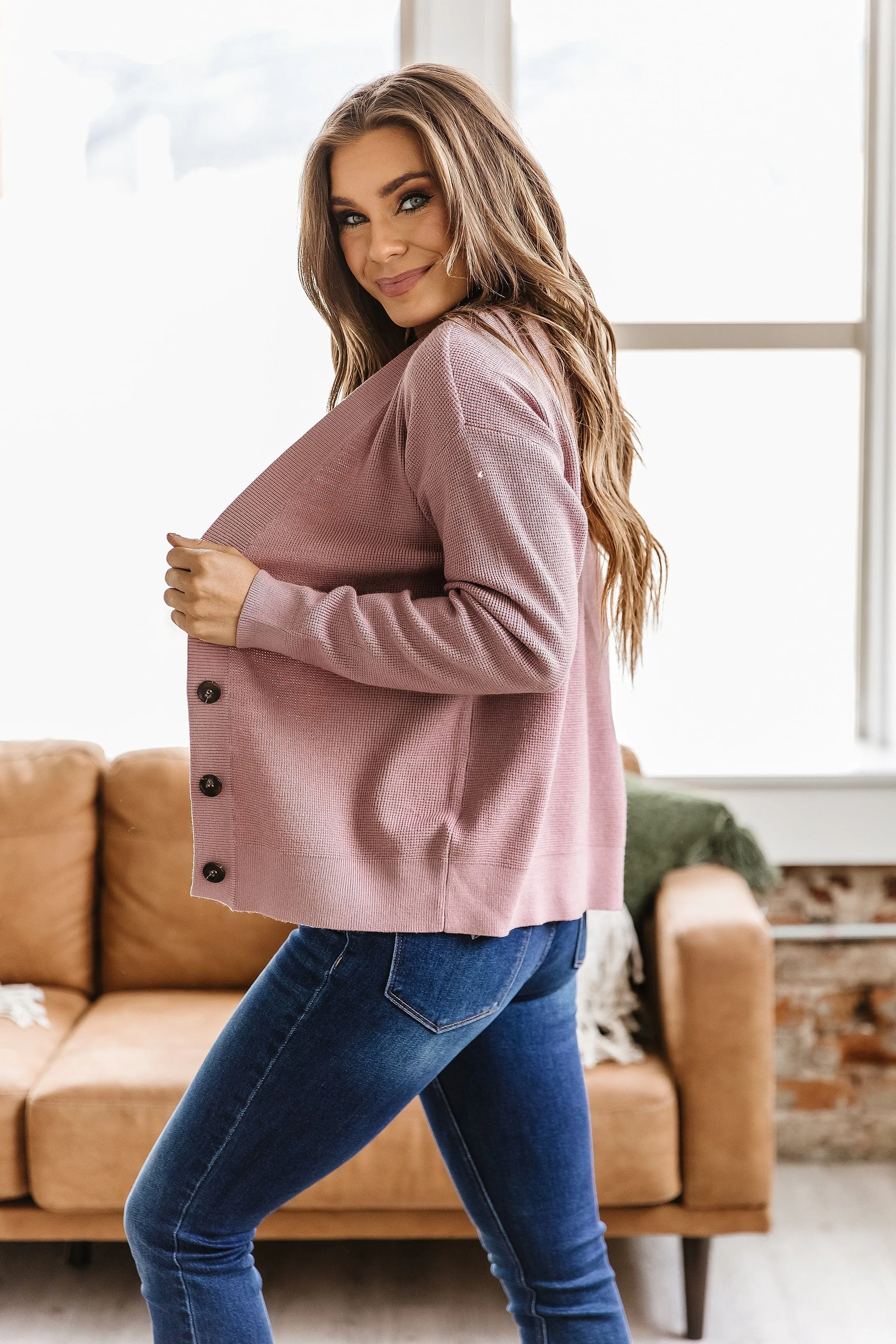Emma Button Up Sweater Cardigan