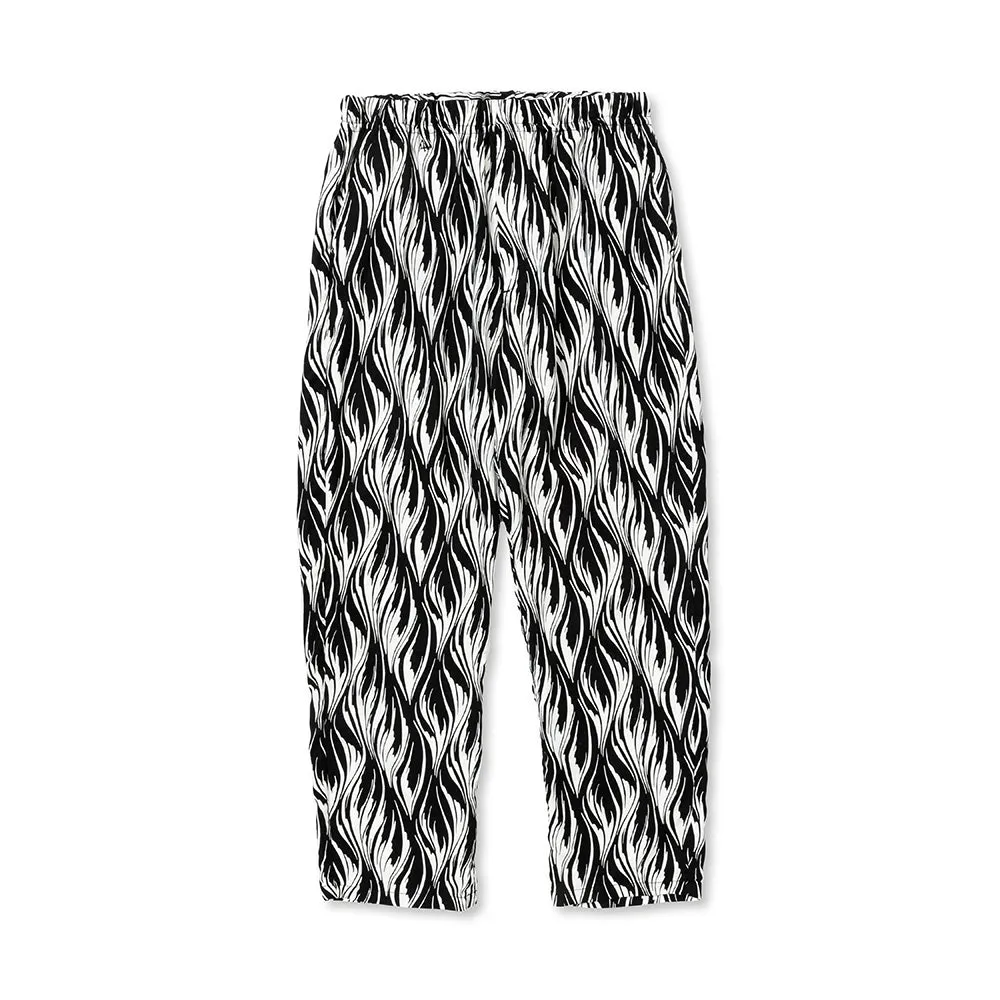 FEATHER PATTERN EASY TROUSERS
