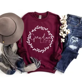 Grandma Wreath • Tee or Pullover