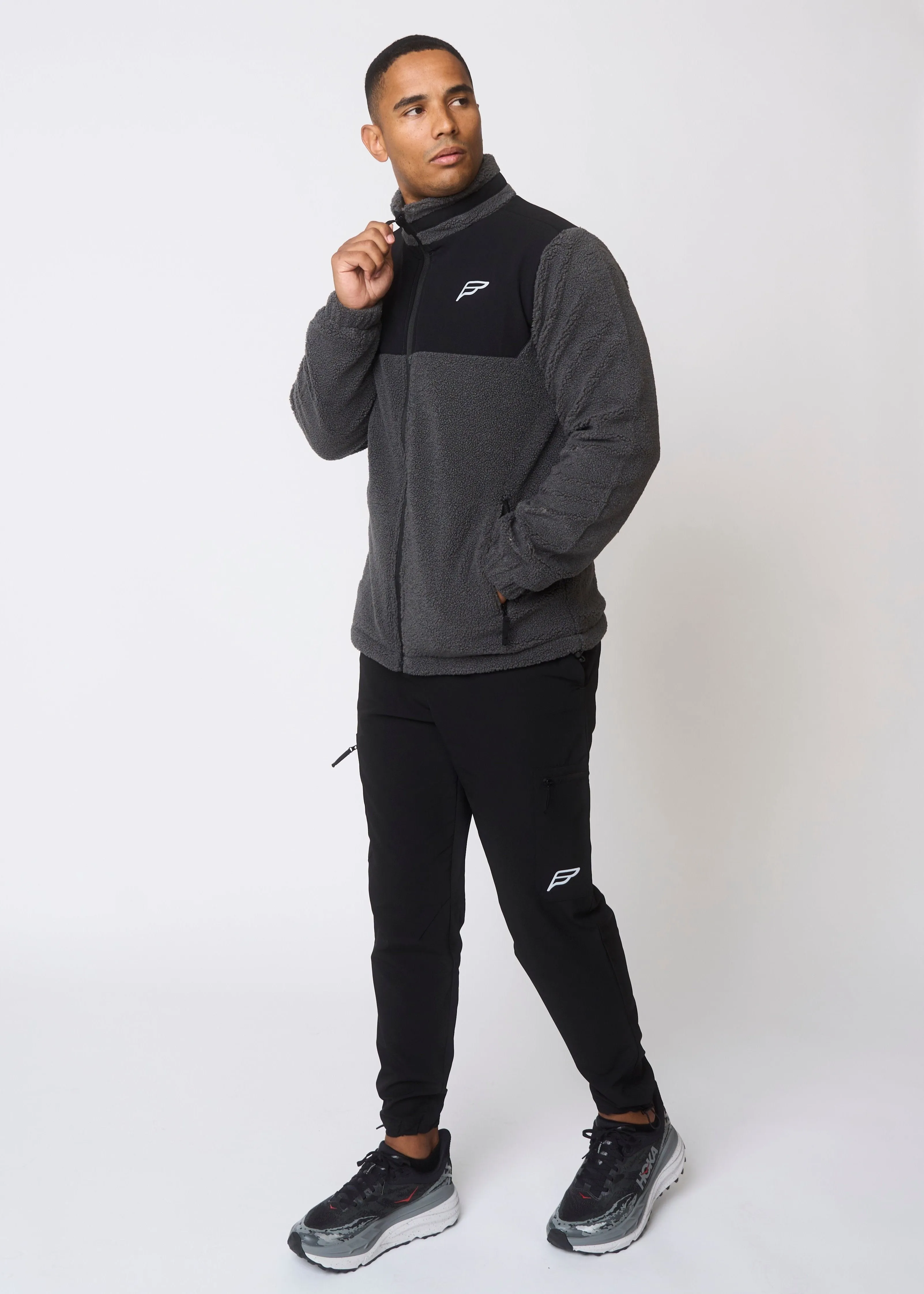 Grey Freedom Fleece