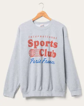 International Sports Club Paris France Flea Market Fleece