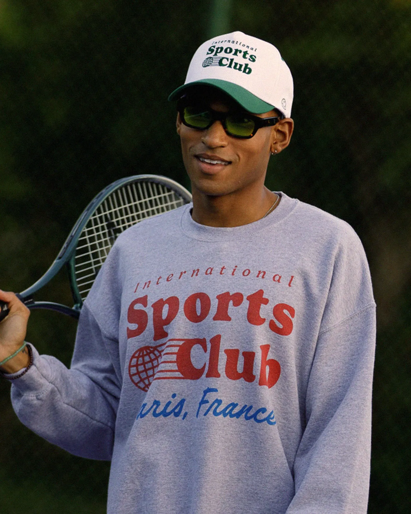 International Sports Club Paris France Flea Market Fleece
