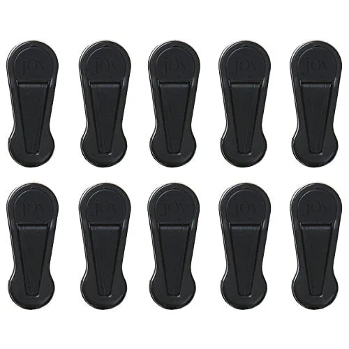 Joy Mangano 10pk Clips Hanger, Black