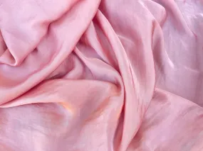 Lightweight  satin fabric by the yard - Dusty Rose  solid color