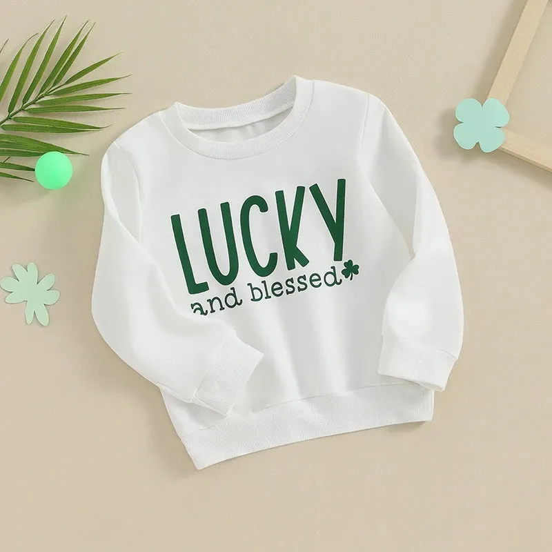 LUCKY AND BLESSED Sweatshirt
