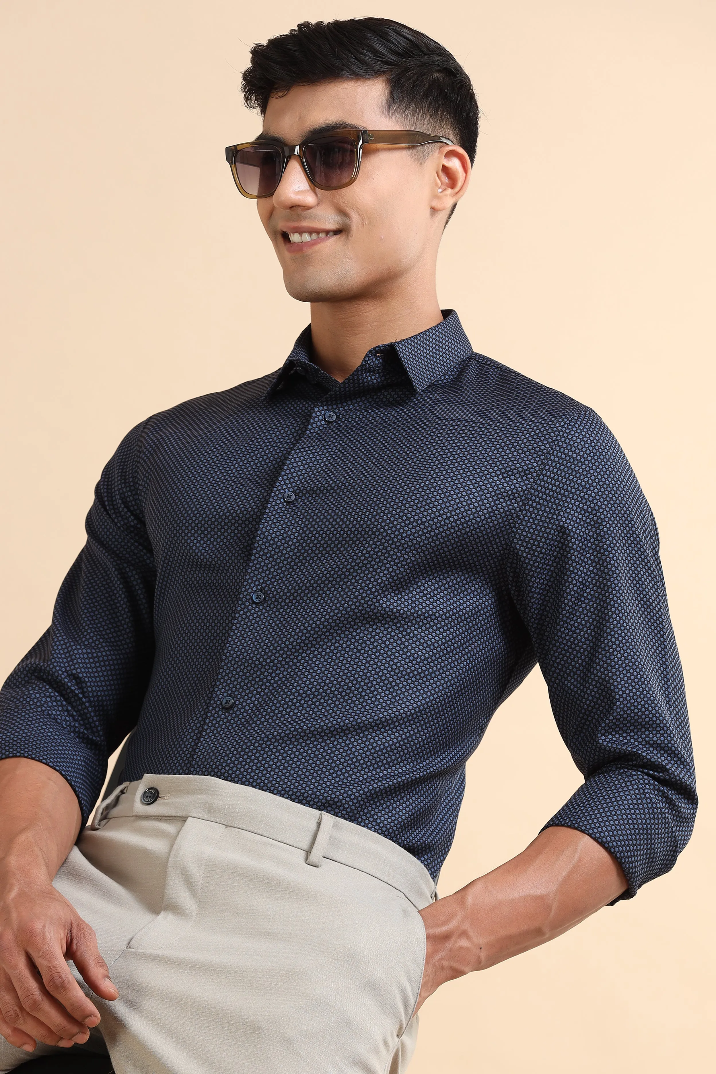 Luxe Blue Shirt