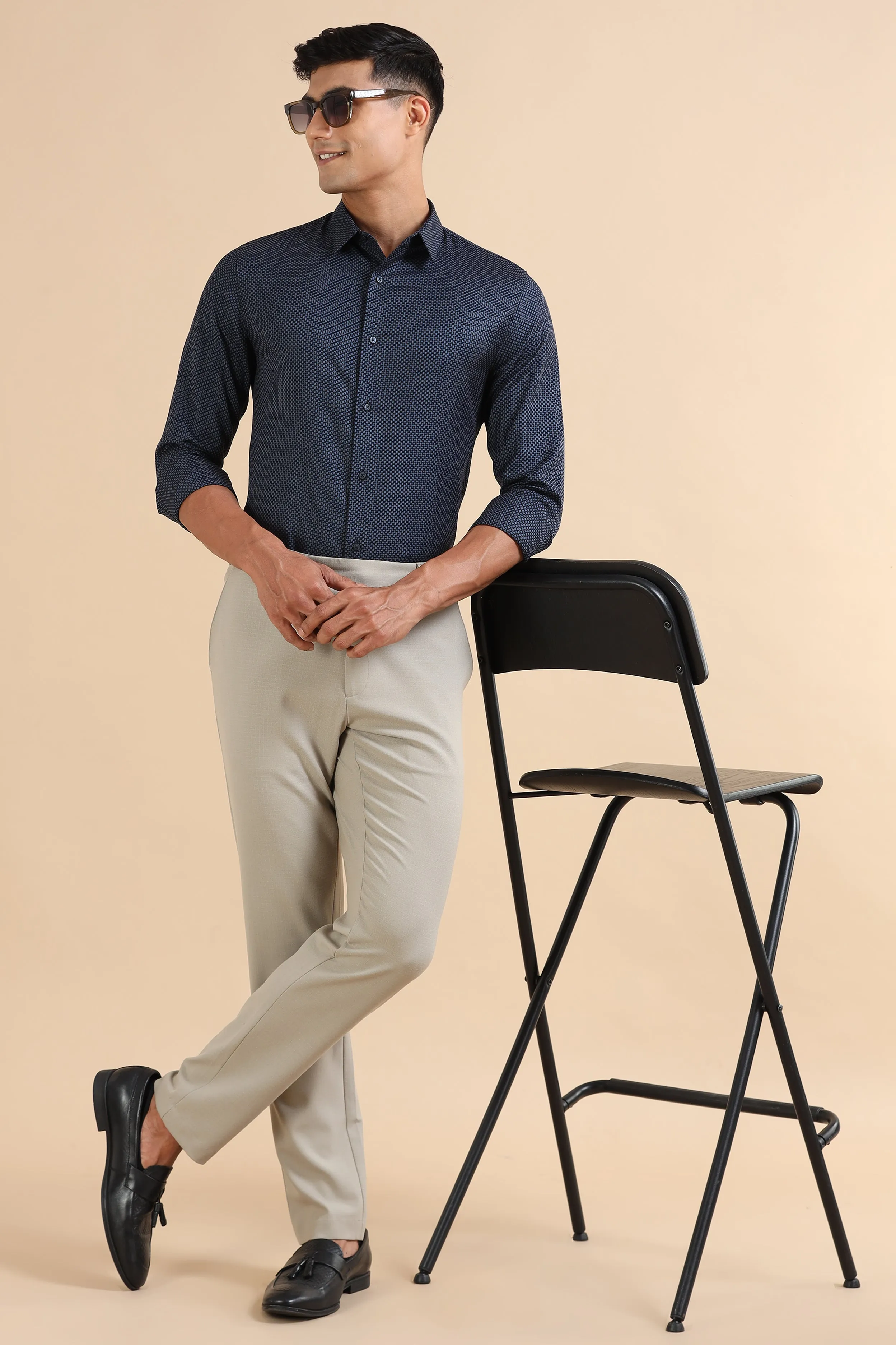 Luxe Blue Shirt