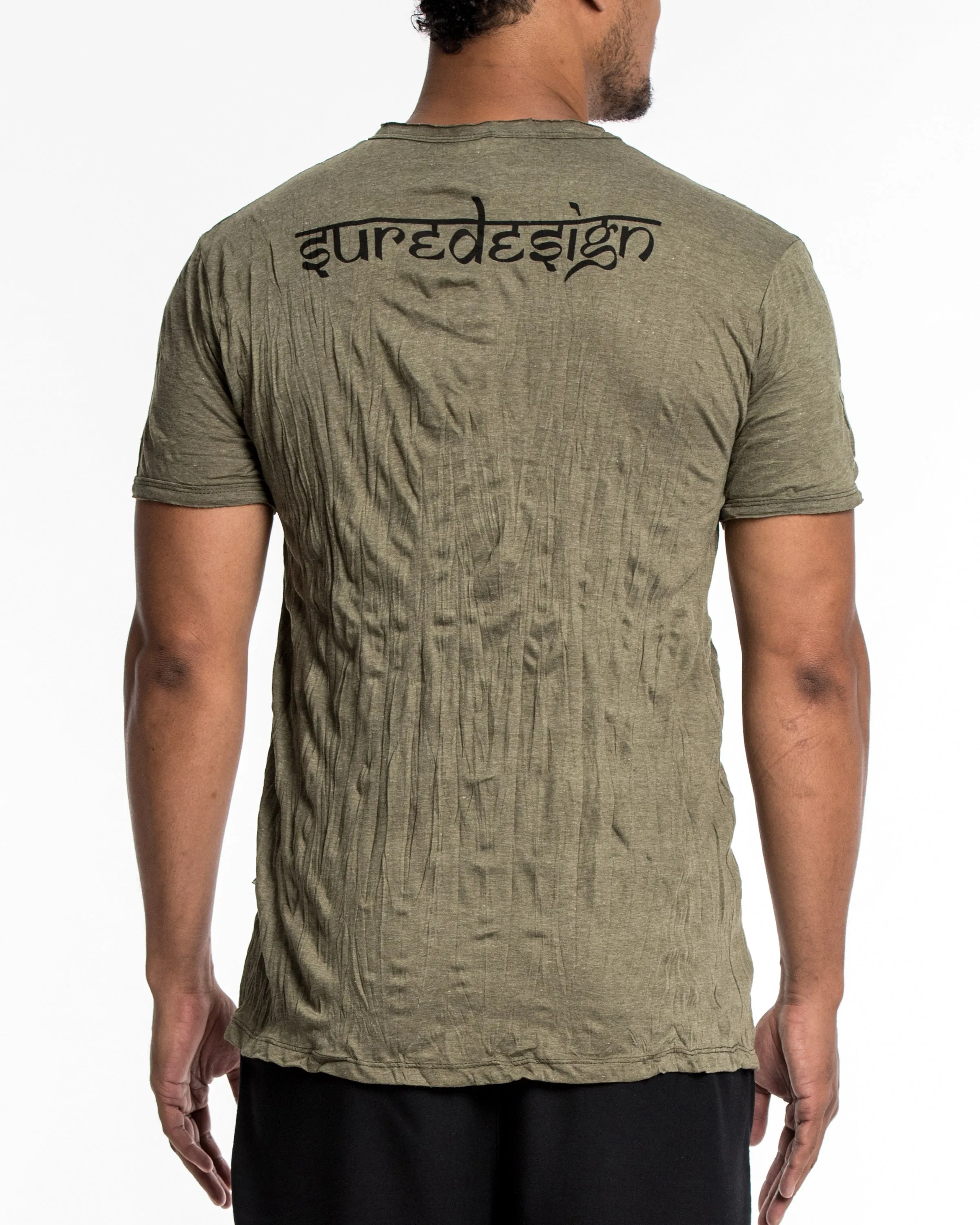 Mens Batman Ganesh T-Shirt in Green