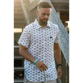 Men's Burlebo Performance Button Up 0008PBU-FMD