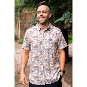 Men's Burlebo Performance Button Up PBU-PTC