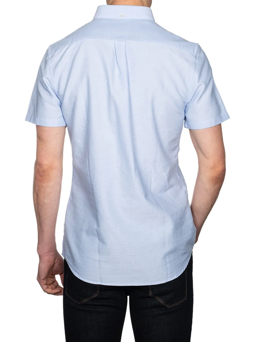 Oxford Short Sleeve Shirt Blue