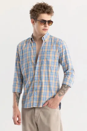 Plaiditude Blue Checked Shirts