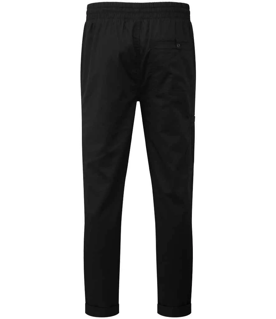 Premier Recyclight® Chef's Cargo Trousers | Black