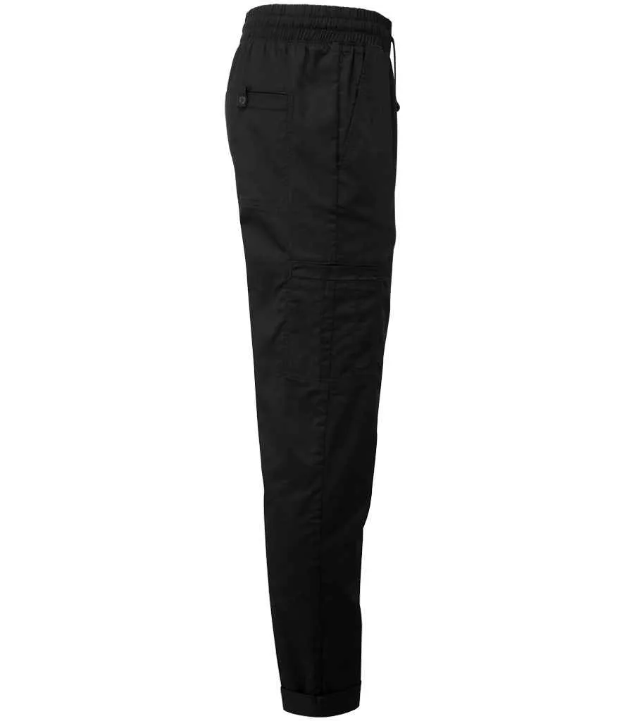 Premier Recyclight® Chef's Cargo Trousers | Black