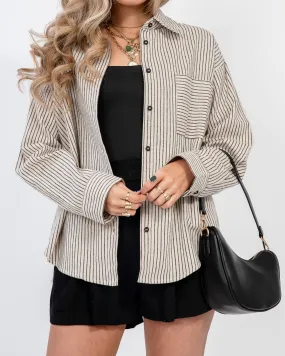Quite a Catch Button-Up