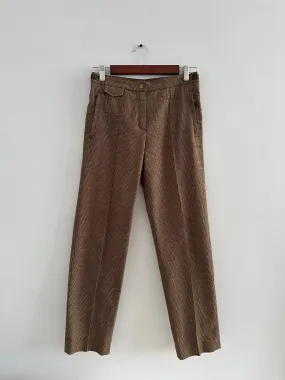 Ralph Lauren Plaid Slim Trouser