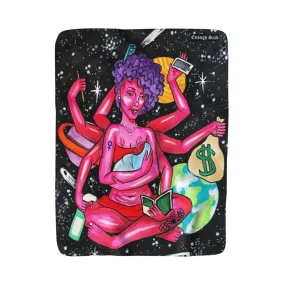 Sherpa Fleece Blanket - Wonder Woman