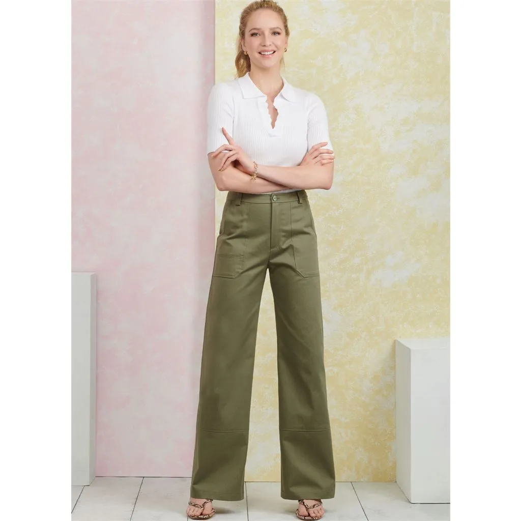 Simplicity Sewing Pattern S9923 Misses' Pants in Two Lengths and Shorts