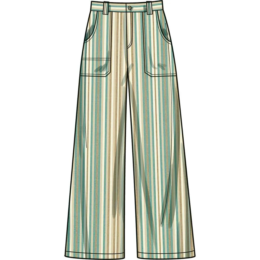 Simplicity Sewing Pattern S9923 Misses' Pants in Two Lengths and Shorts