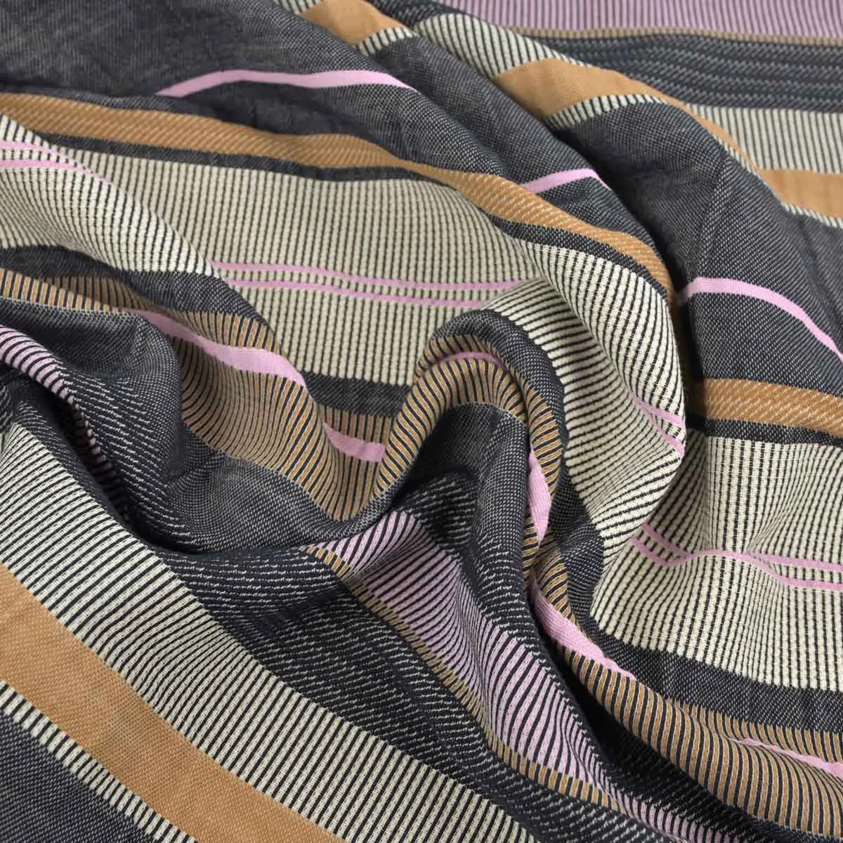 Stripped Jacquard Fabric 3195