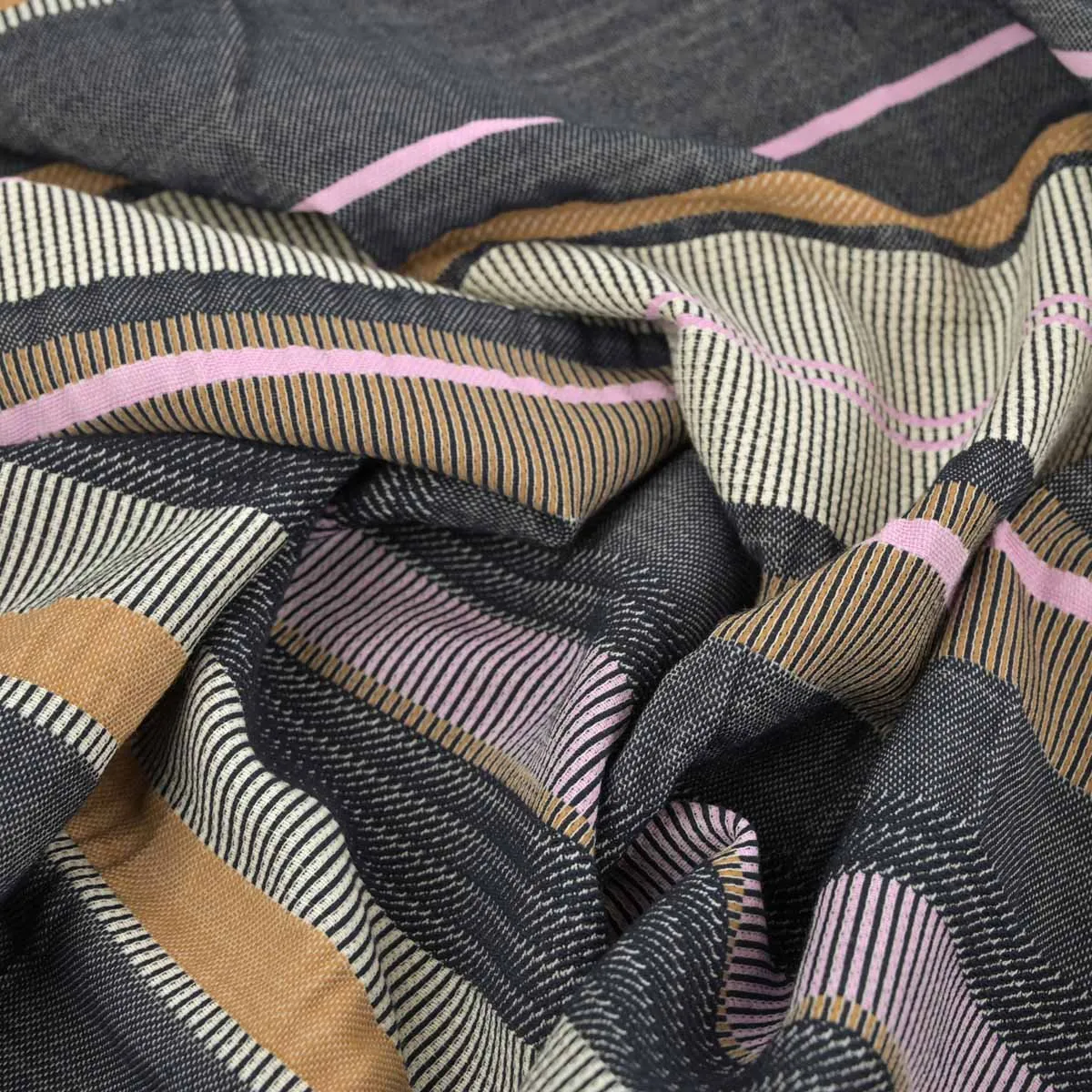 Stripped Jacquard Fabric 3195
