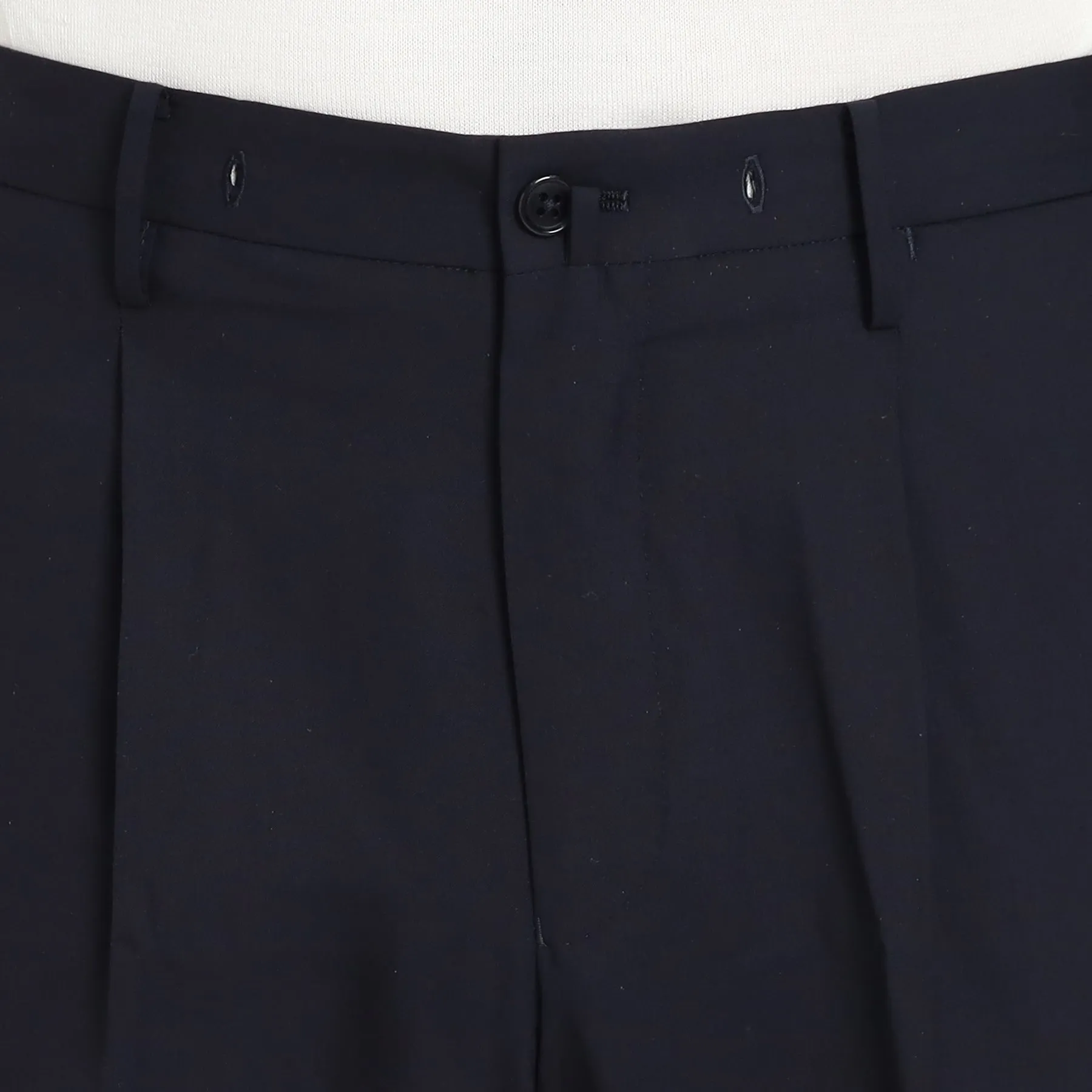 Tropical Easy Trousers Color: Navy