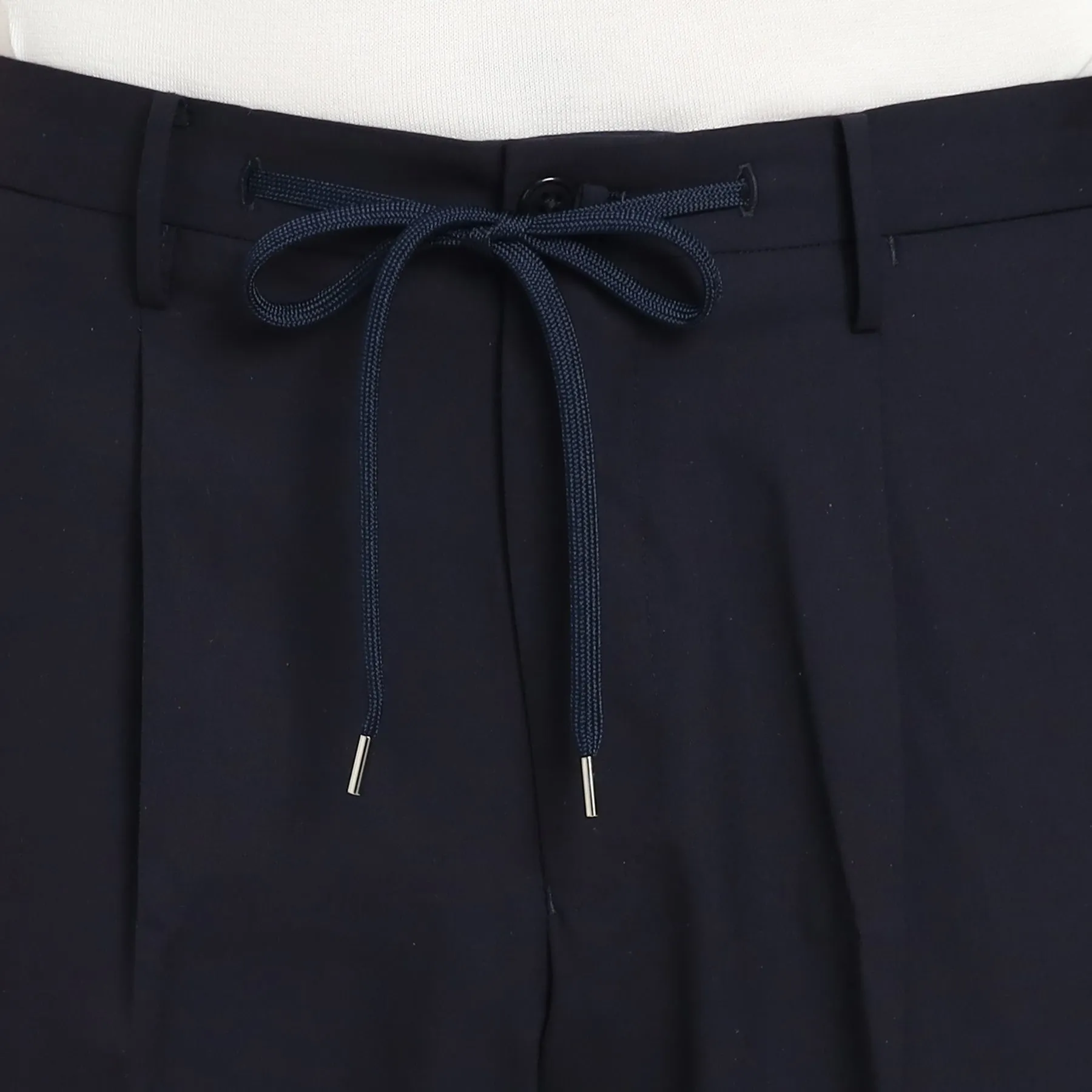 Tropical Easy Trousers Color: Navy