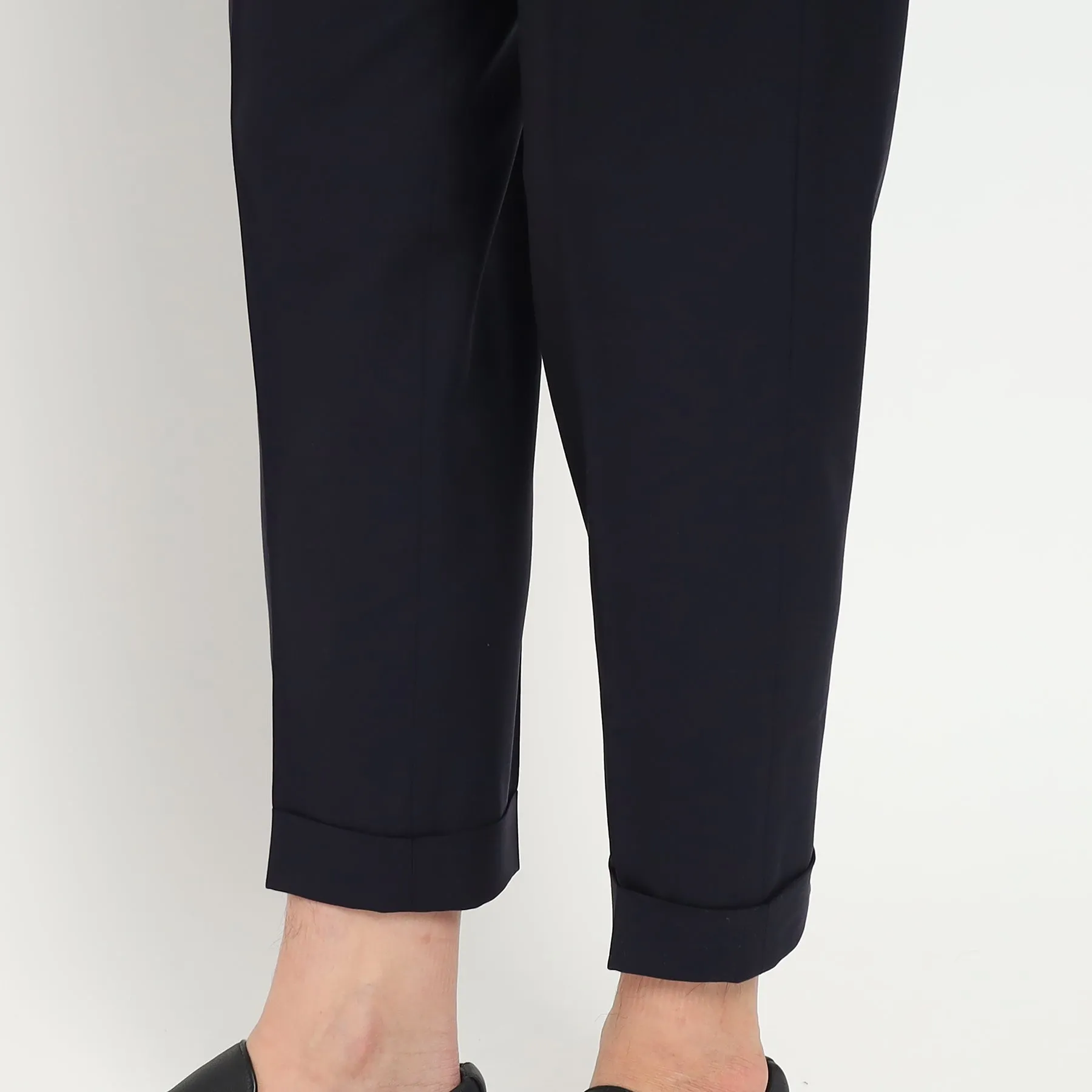 Tropical Easy Trousers Color: Navy