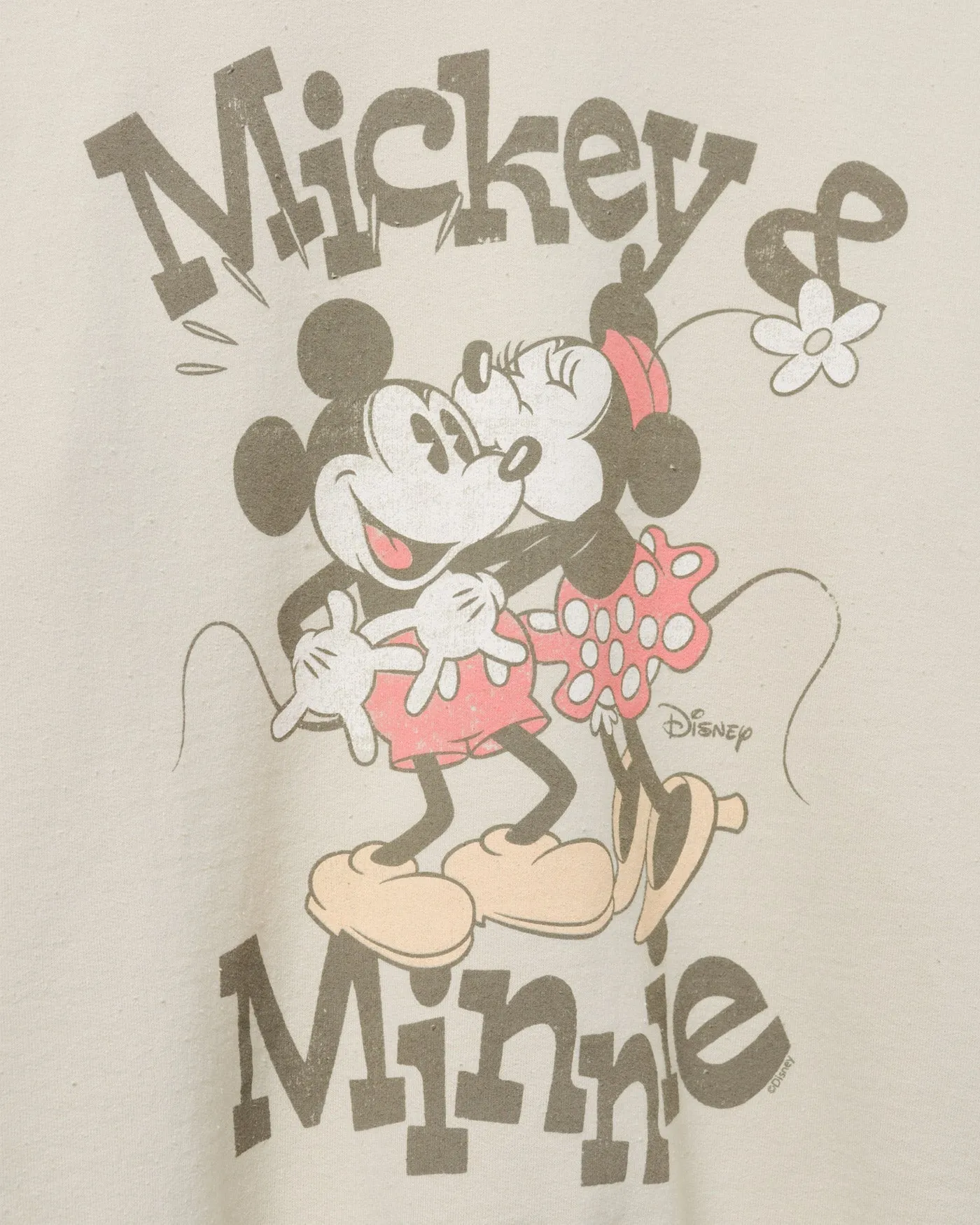 Vintage Mickey & Minnie Flea Market Fleece